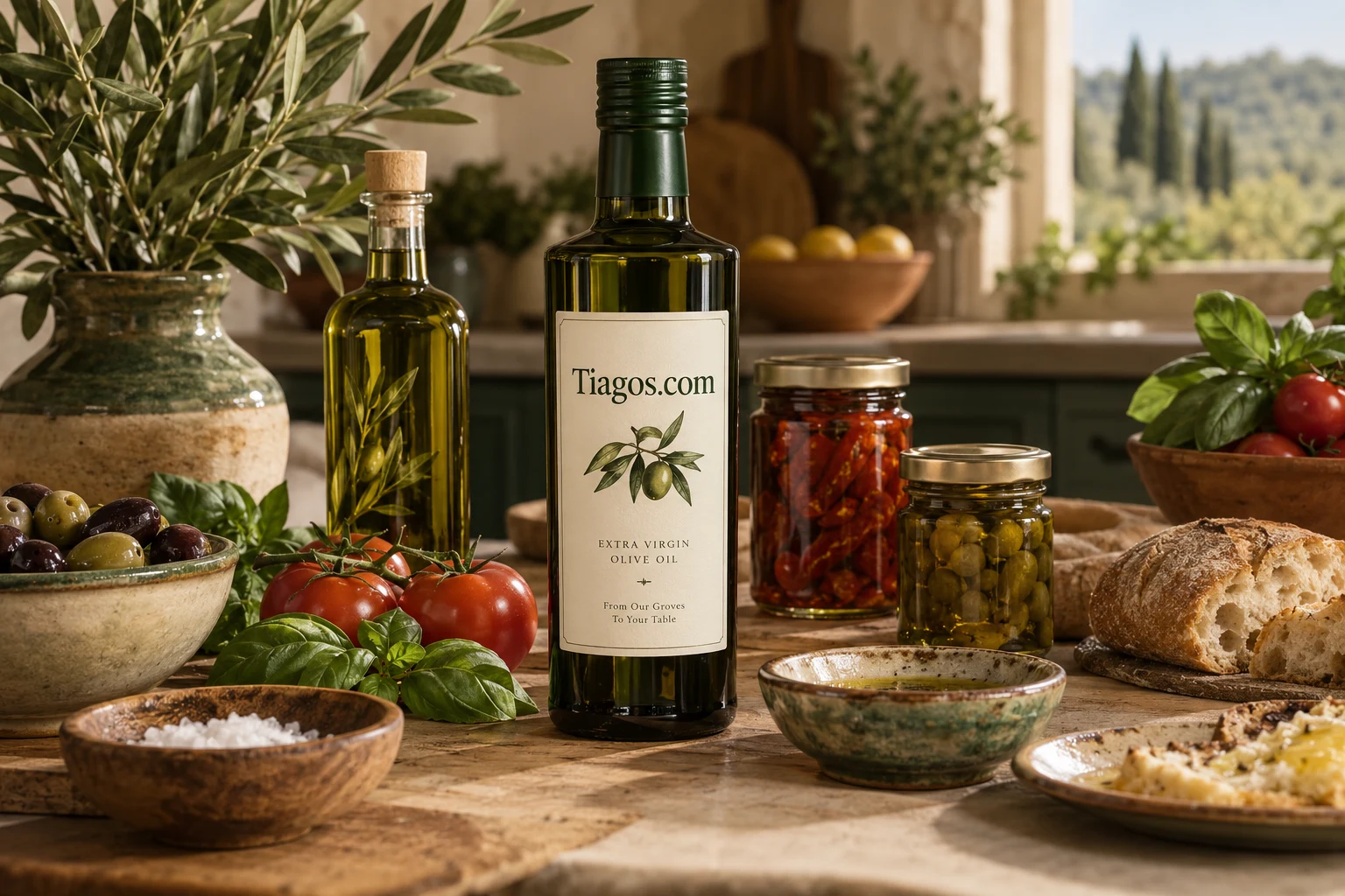 A focused collection of specialty pantry products